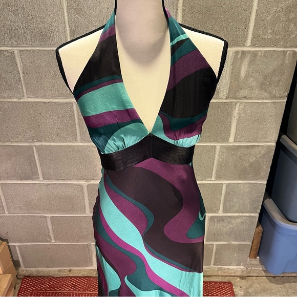 Laundry by Shelli Segal silk dress. - Picture 2 of 12